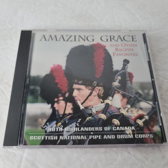 Amazing Grace and Other Bagpipe Favorites Audio CD 1998 Canada - Picture 1 of 4